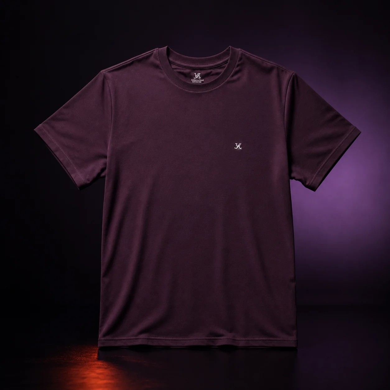 The Statement Tee — Afterhours Plum — 260 GSM heavyweight cotton in Afterhours Plum. Boxy unisex fit.