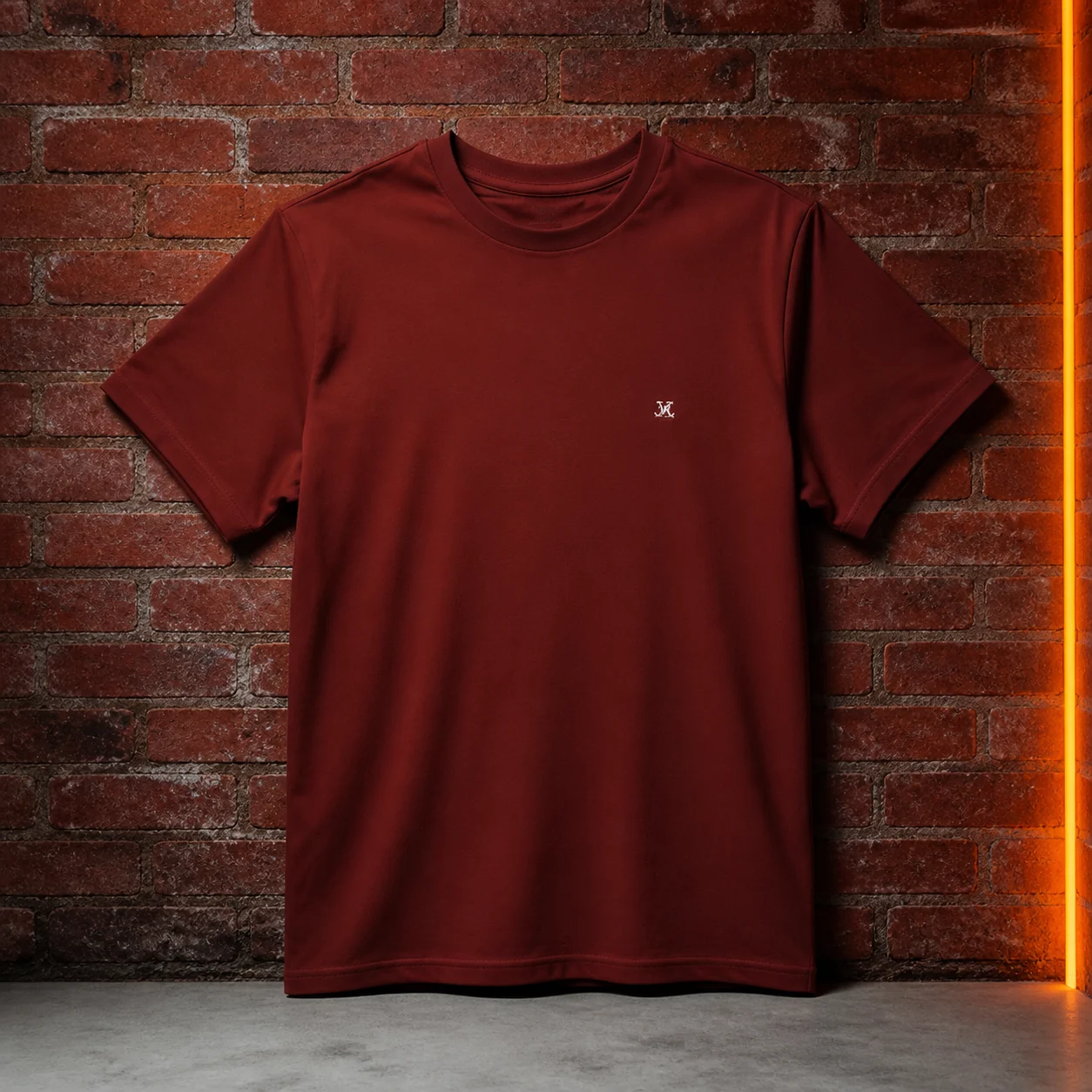The Statement Tee — Detroit Brick — 260 GSM heavyweight cotton in Detroit Brick. Boxy unisex fit.